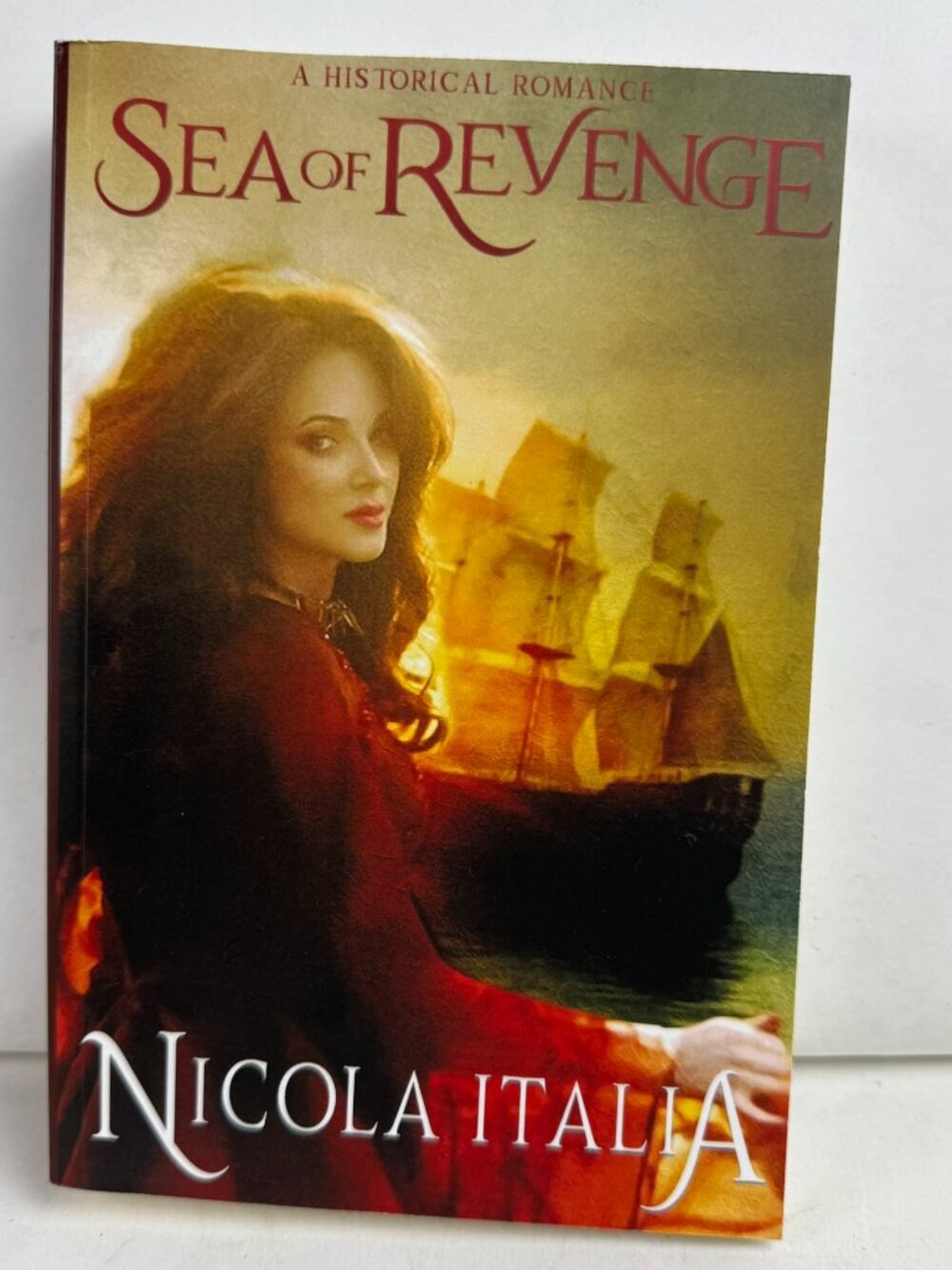 Sea of Revenge by Nicola Italia Paperback Historical Romance Book 9781072724322